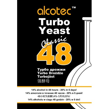 Турбо-дрожжи Alcotec Pure 48