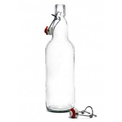 Бутылка пивная 0,5 л, прозрачная, бугельная пробка