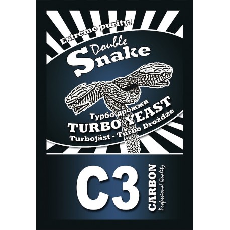 Турбо дрожжи Double Snake С3 Carbon 120 гр