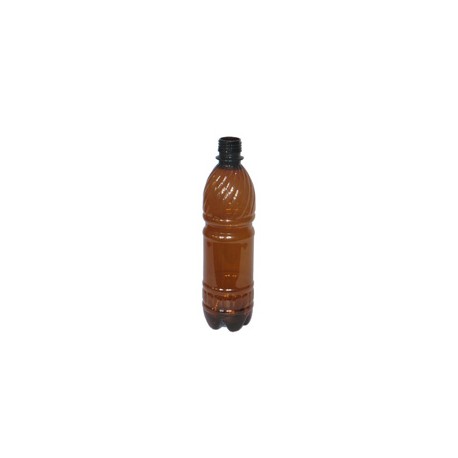 ПЭТ бутылка коричневая 1 литр