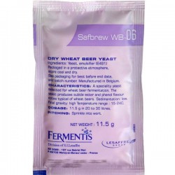 Дрожжи пивные Safbrew WB-06 11,5 гр для пшеничного пива (верхового брожения)