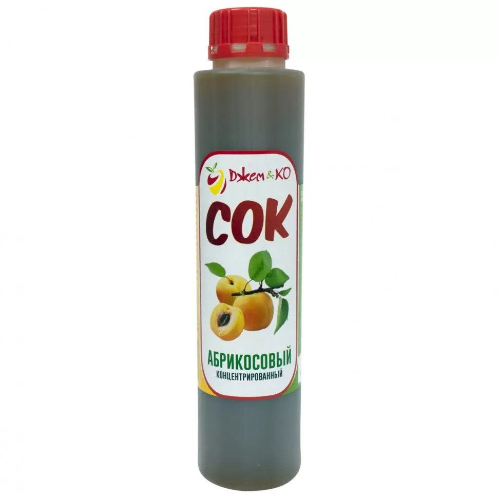 Сок абрикосовый концентрированный бутылка 1 кг