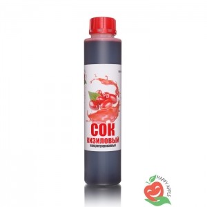 Сок кизиловый концентрированный бутылка 1 кг
