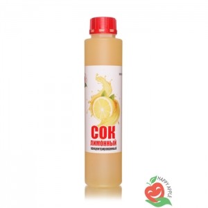 Сок лимонный концентрированный бутылка 1кг