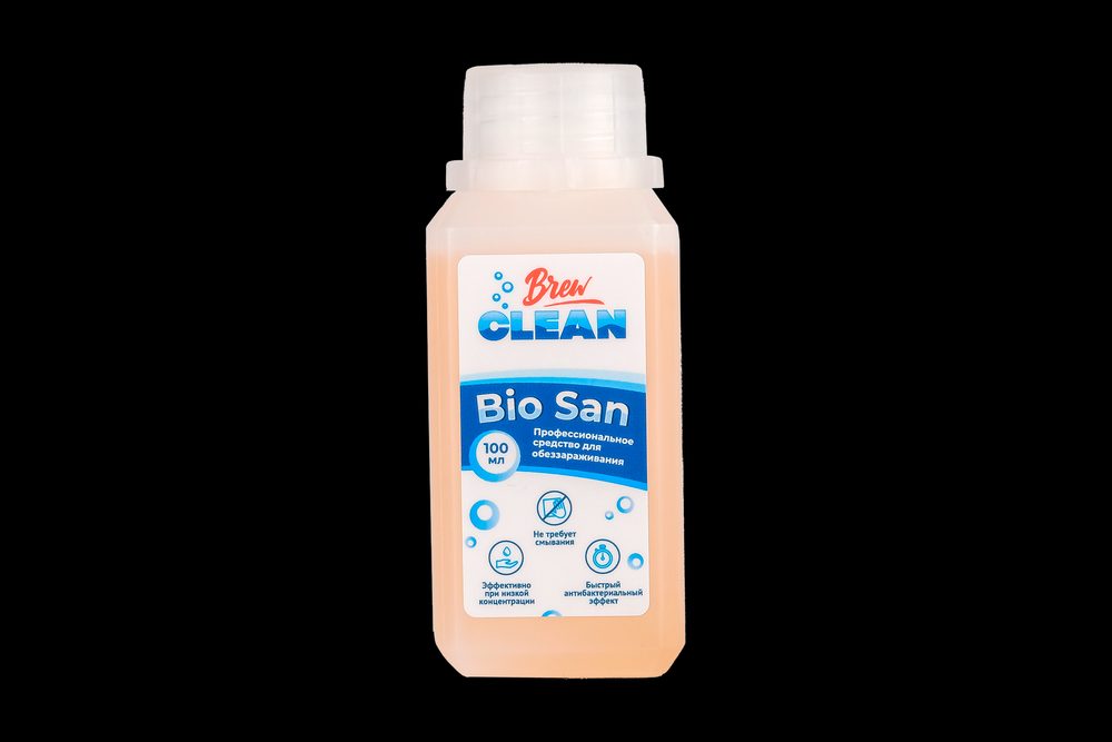 Кислотное средство с антибактериальным эффектом Brew Clean Bio San, 100 мл