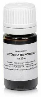 Вкусоароматическая добавка брусника на коньяке на 10 литров