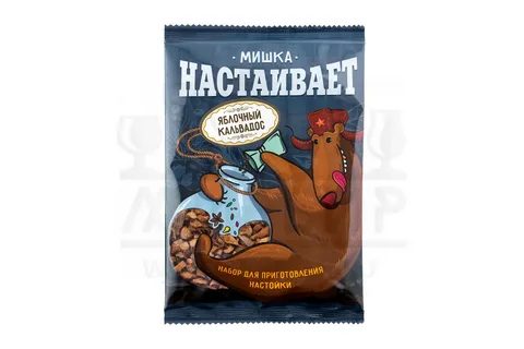 Набор Мишка настаивает для приготовления напитка "Яблочный кальвадос", 38 г