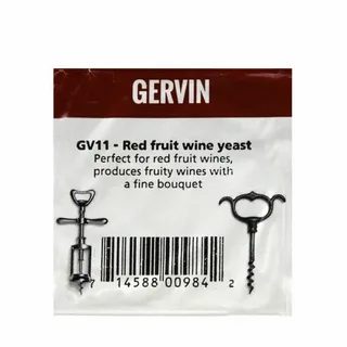 Дрожжи винные Gervin GV11 Red Fruit Wine