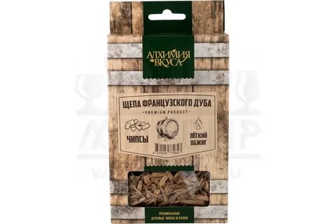 Щепа французского дуба Домашняя Мануфактура (чипсы, сильный обжиг), 20
